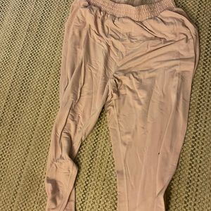 Pink sweatpants